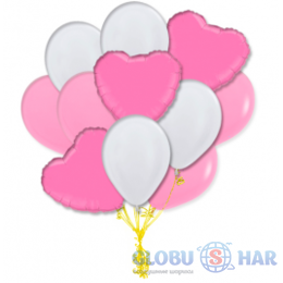 Облако из шаров «Воздушная Сказка Розовая»