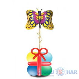 Бабочка с подарком